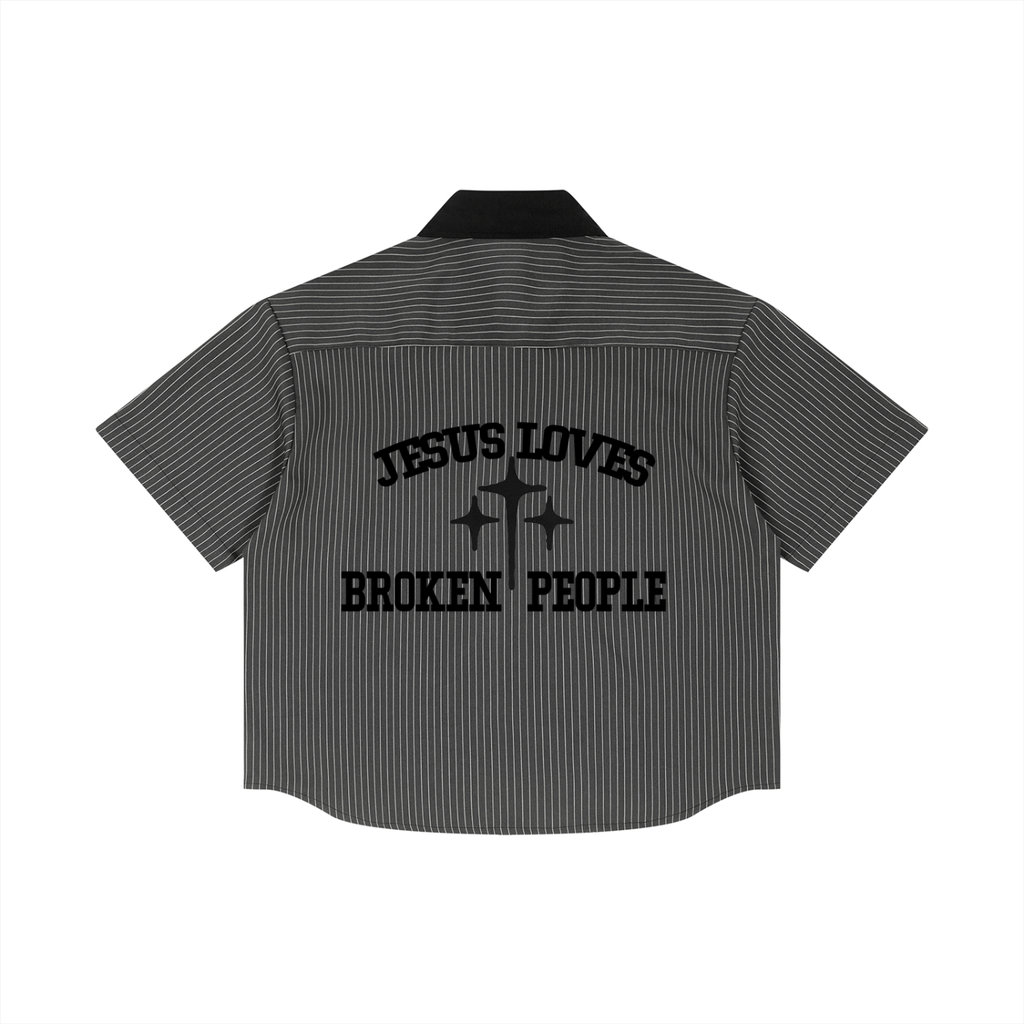 stripedshirt,stripedboxyshirt,jesuslovesbrokenpeople,pinstripped