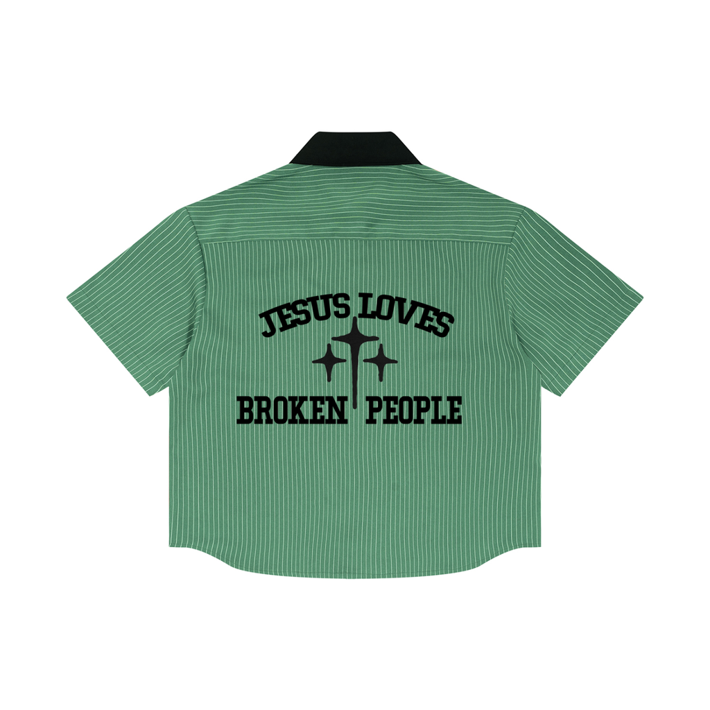 stripedshirt,stripedboxyshirt,jesuslovesbrokenpeople,pinstripped