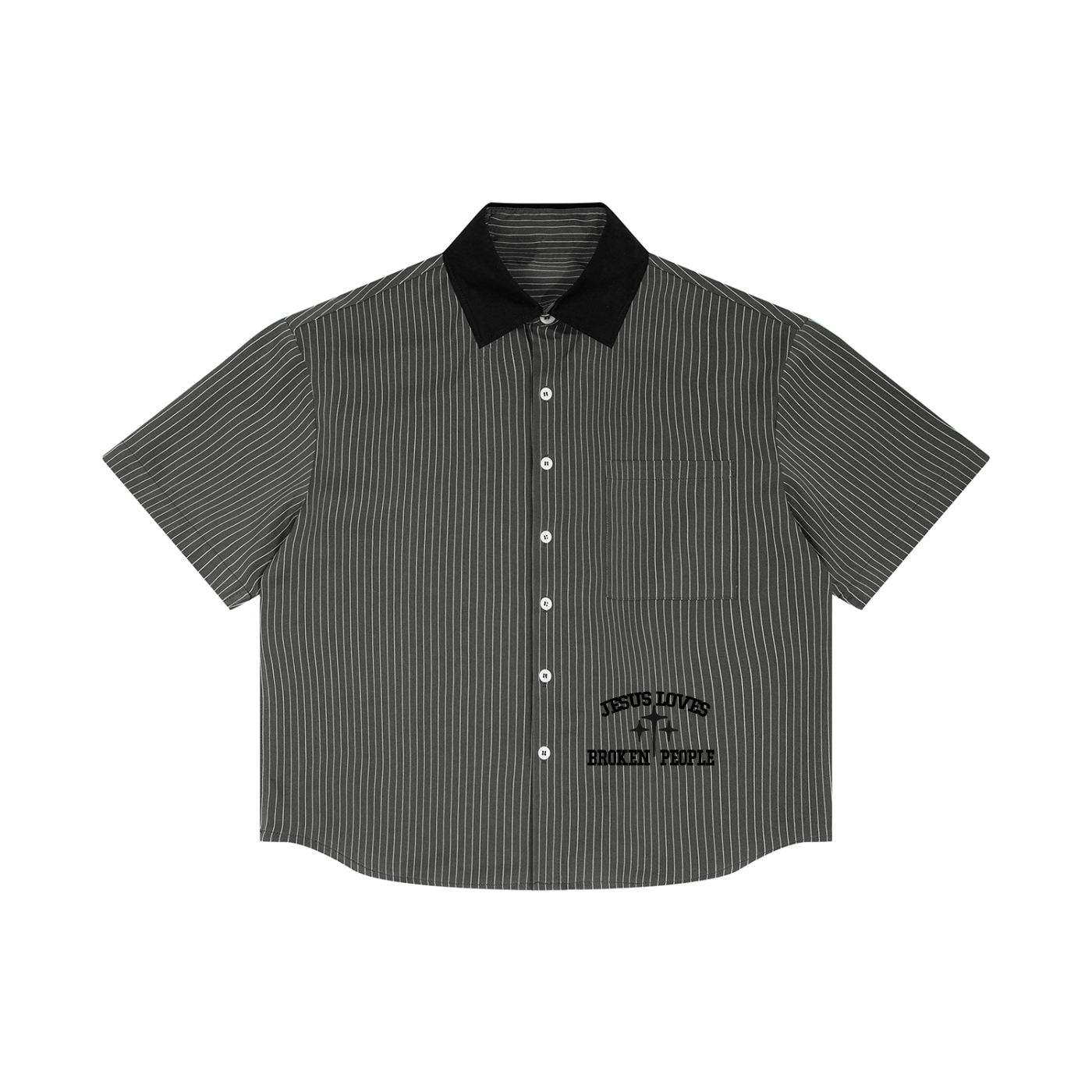 stripedshirt,stripedboxyshirt,jesuslovesbrokenpeople,pinstripped