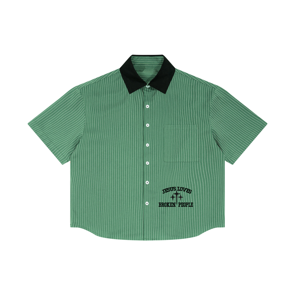 stripedshirt,stripedboxyshirt,jesuslovesbrokenpeople,pinstripped